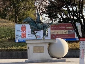 徳川吉宗の銅像