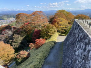 二本松城の紅葉